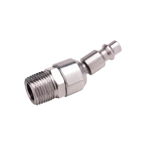 Gec Freeman Male To Male Swivel Industrial Plug Z1438MMSIP, 1/4" x 3/8", Zinc Z1438MMSIP - main